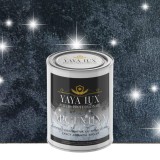 Vopsea decorativa de Lux Argentina, Negru, cu Efect 3D Stelat, 1Litru-Toro Decor, YaYa Color