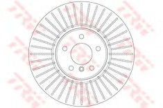Disc frana BMW X6 (F16, F86) (2014 - 2016) TRW DF6408S
