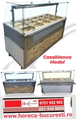 Vitrina CALDA / Vitrina RECE / Autoservire LINIE / Vitrine BAIN MARIE foto