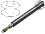 "Cablu RS232 ecranat 5x24AWG PVC crom"