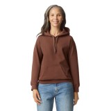 Hanorac UNISEX cu interior Fleece si gluga maro