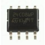 24C08WP CI EEPROM I2C SMD SOIC-8 M24C08-WMN6P circuit integrat STMICROELECTRONICS