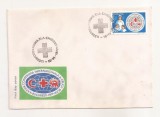 P3 Plic FDC-Prima zi a emisiunii-Conferinta Int. a Crucii Rosii, necirculat 1977