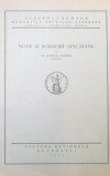NOTE SI SCRISORI SINCAIANE de ANDREI VERESS , SERIA III , TOMUL III , MEM. 10 , 1927