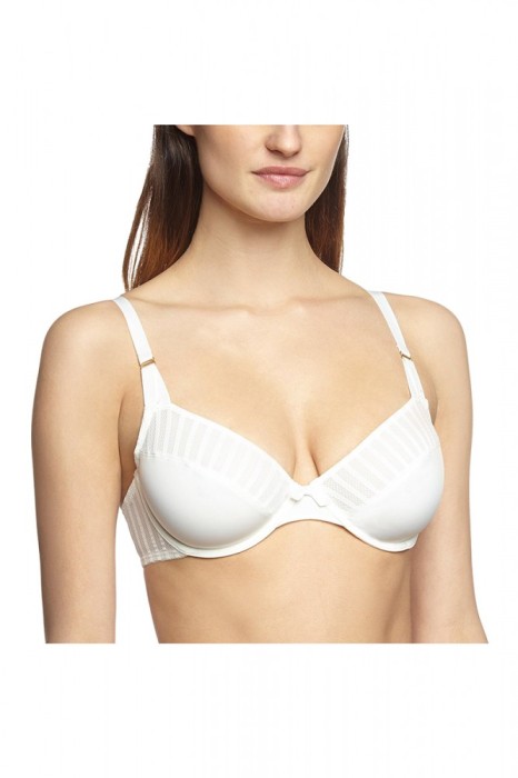 BED138-221 Sutien cu model din plasa si fundita intre cupe Darling Day WM