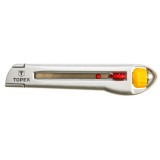 Cutter metalic Topex 18 mm cu blocare cu surub si maner ergonomic