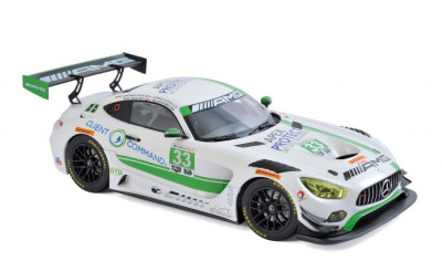 Macheta auto Mercedes-Benz AMG GT3 Daytona 2017, 1:18 Norev foto