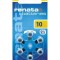Set baterii auditive 10 ZA10 PR70 Renata 6buc/blister
