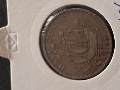 Half penny 1948 foto