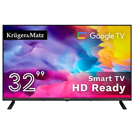 GOOGLE SMART TV 5.0 32 INCH 81CM H265 HEVC KRUGER&amp;MATZ