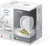 Set Vesela 18 Piese Opal Luminarc Rocco Parma, Serviciu Masa Elegant pentru 6 Persoane, Rezistent, Alb