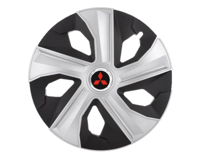 Set 4 capace roti Luna II R16 pentru gama auto Mitsubishi