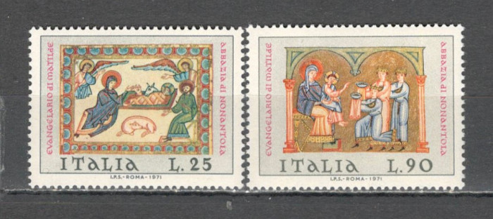 Italia.1971 Nasterea Domnului-Miniaturi SI.801