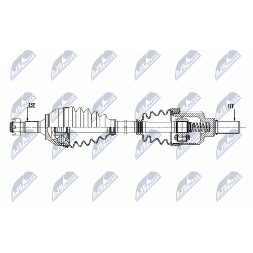 Planetara Citroen C4 2 1.6hdi, 2.0hdi, 1.6thp 20, Ds4 1.6hdi, 2.0hdi, 1.6thp 20, Peugeot 308, 3008, 5008 1.6hdi, 2.0hdi, 1.6thp 20, Stanga, CV