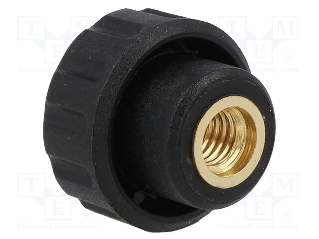 Buton de reglare ELESA GANTER &Oslash; 16mm M5 poliamidă H 13mm