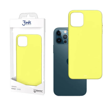 Husa Cover Silicon Mat 3mk pentru iPhone 13 Pro Max Lime foto