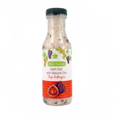Sare de baie cu uleiuri naturale, smochine si grapefruit 380g BELLE NATURE
