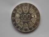 100 schilling 1979 AUSTRIA-COMEMORATIVA-argint-