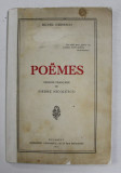 POEMES de MICHEL EMINESCO - VERSION FRANCAISE DE PIERRE NICOLESCO (1931)