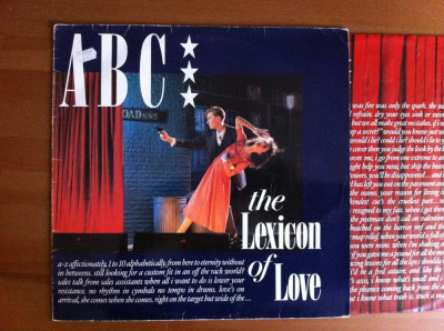 abc the lexicon of love 1982 disc vinyl lp muzica electro synth pop vertigo VG+ foto