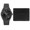 Ceas Barbati, Trussardi, Brink R2453156007, Set cu Portofel carduri - Marime universala