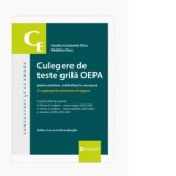 Culegere de teste grila OEPA pentru admitere si definitivat in avocatura. Editia a 3-a - Claudiu Constantin Dinu, Madalina Dinu