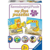 Puzzle Animale Muncitoare, 9X2 Piese, Ravensburger
