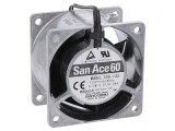 Ventilator AC axial 60x60x38mm 115VAC