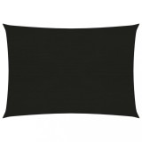 Gossi panza parasolar, negru, 3,5x5 m, hdpe, 160 g/m2