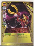 Bnk crc Cartonas Bakugan Golden Axe 2009 9/48c