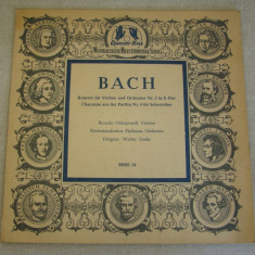 BACH - Konzert Fur Violine Und Orchester - EP Vinil MMS Vintage