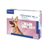 ANTIPARAZITAR EXTERN PENTRU CAINI EFFIPRO DUO 268 MG 80 MG 2,68 ML 4 PIP, Virbac