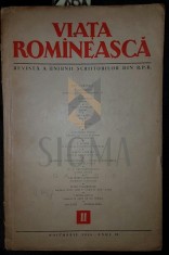 VIATA ROMANEASCA, noiembrie 1956 foto