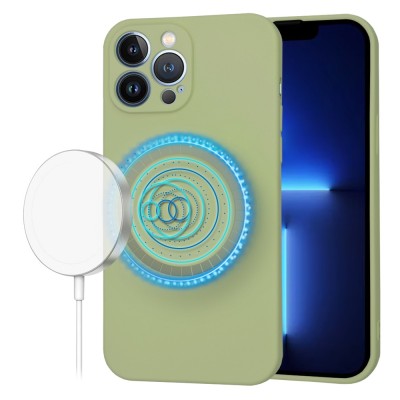 Techsuit - SoftFlex MagSafe - iPhone 13 Pro Max - Matcha foto