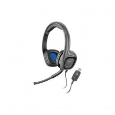 Casti Plantronics Over-Head Audio 655 Negru-Albastru foto