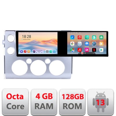 Navigatie Toyota FJ Cruiser 2006-2020 Edotec 2 ecrane 8 core 4+128 21.6 inch Incell android Wifi 5Ghz gps internet Kit-fj-cruiser CarStore Technology foto