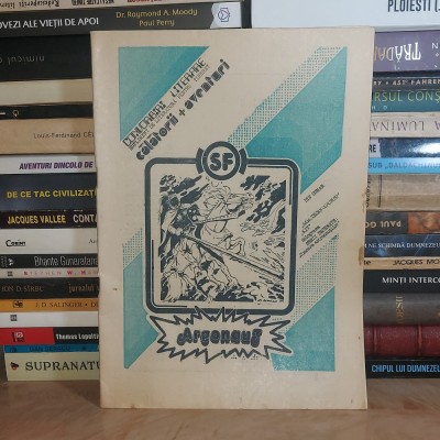 REVISTA ARGONAUT ( SF / SUPLIMENT CONVORBIRI LITERARE ) , IASI , 1984 foto