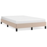 Cumpara ieftin Cadru de pat fara saltea cappuccino 120x190cm piele artificiala