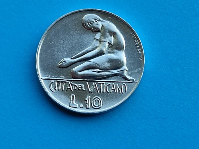 10 Lire 1978 Vatican-UNC-RAR