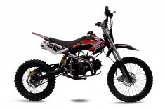 Motocicleta cross copii KXD 125cc DB 607, 4T, roti 17&amp;amp;quot;/14&amp;amp;quot;, culoare ne Cod Produs: MX_NEW 7010BR foto