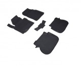 Covorase Cauciuc Premium Stil Tavita VW Caddy 2003-2019, Fara Miros, Negru
