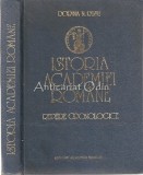 Istoria Academiei Romane. Repere Cronologice III - Dorina N. Rusu. Editura Academiei Romane, 1992