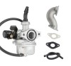 Carburator ATV 107cc, Gat, Garnitura Textolid, Soc Manual TMMP