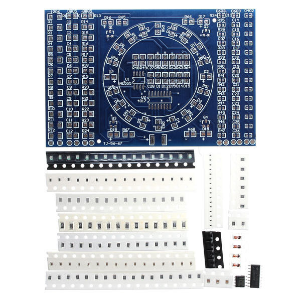 Kit DIY pentru practica lipire SMD Lumina dinamica OKY1304