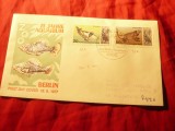 FDC - 25 Ani Acvariul din Berlin 1977