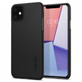 Husa Spigen Thin Fit pentru Apple iPhone 11 Negru, Carcasa