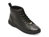 Ghete GEOX negre, D663TB, din piele naturala
