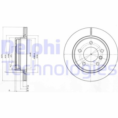 Delphi Disc frana foto