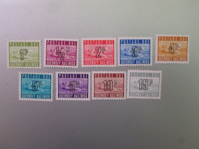 GUERNSEY BAILIWICK SERIE MNH=230