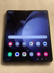 Samsung Galaxy Z Fold5, 5G ,12GB RAM, 256GB, DUOS, Phantom Black,IMPECABIL+CADOU foto